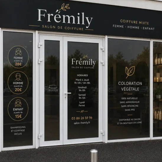 Salon de coiffure Frémily, zone du Pont Midou, Cosne-sur-Loire